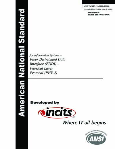 Standards PDF Cover Page